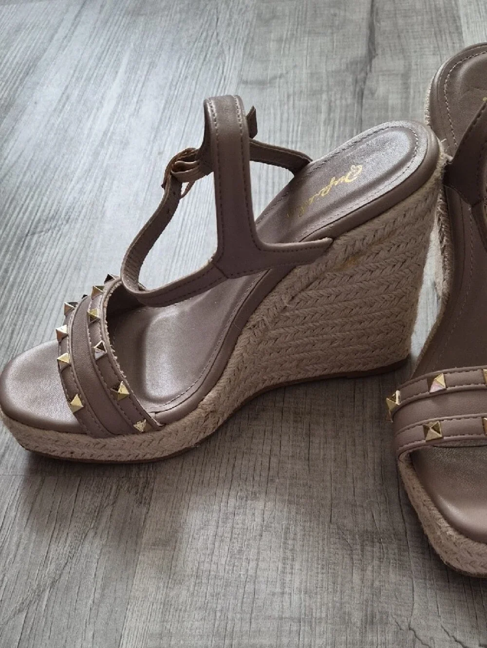 Studded Tan Women’s Sandals